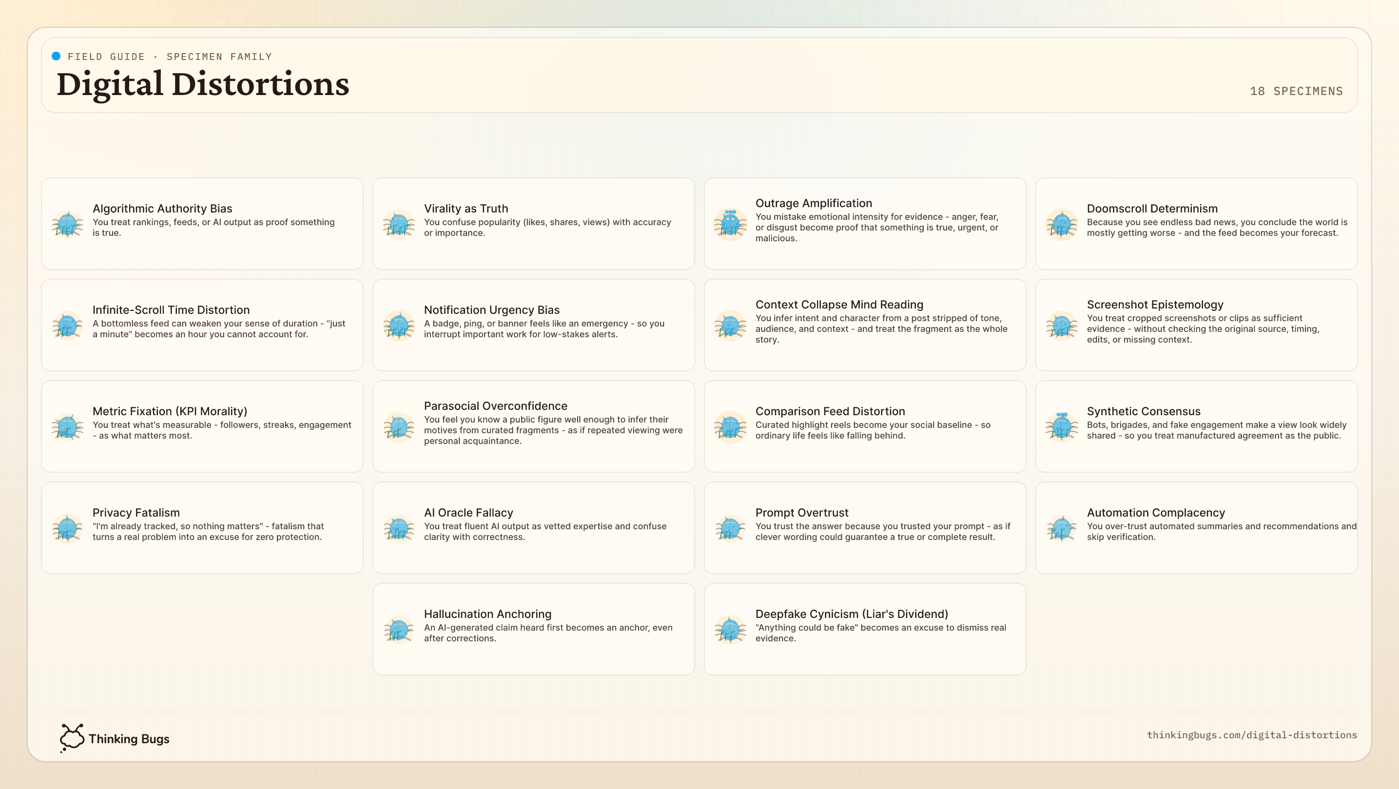 Digital Distortions field guide
